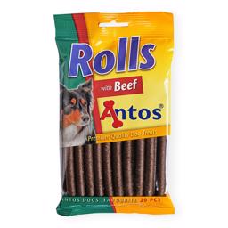 Antos Hunde Snack Ruller Med Bøf 20stk 200gram